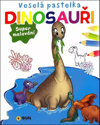 Veselá pastelka Dinosauři