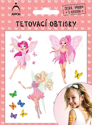 Obtisky tetovací Víly 