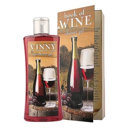 Dárkový vinný sprchový gel 250 ml – book of wine