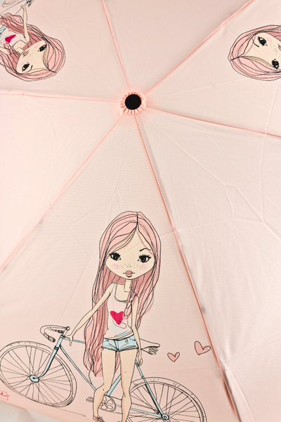 Deštník vystřelovací skládací: Dívka