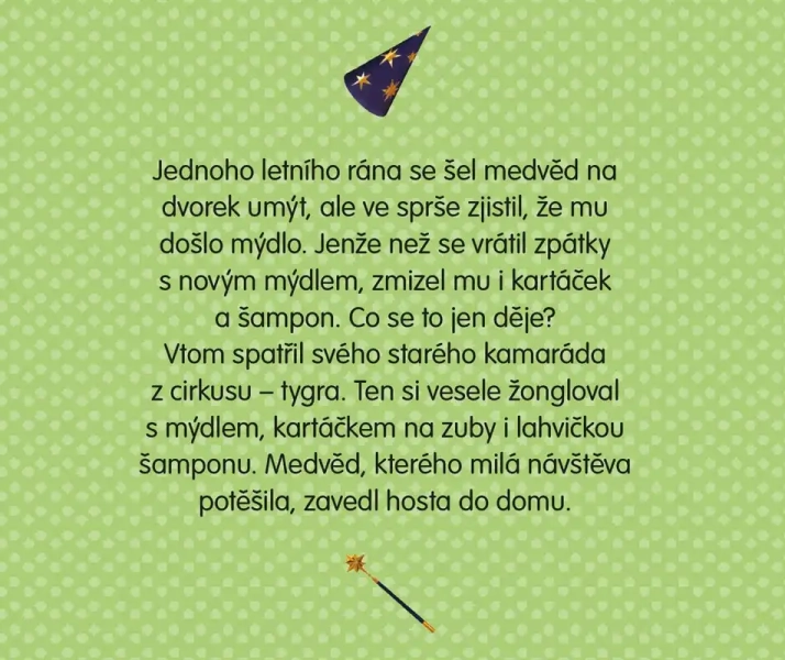 Mášin cirkus - Kniha puzzle