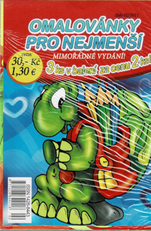 Omalovánky pro nejmenší 3ks