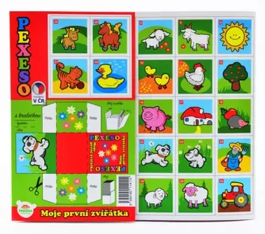 Moje první zvířátka - pexeso