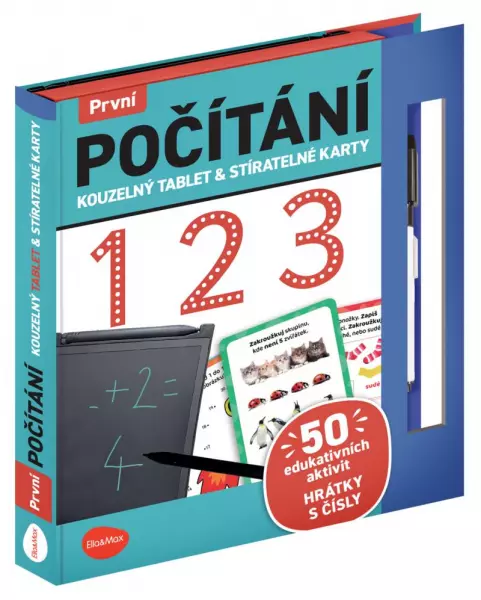 První Počítání - Kouzelný tablet & stíratelné karty