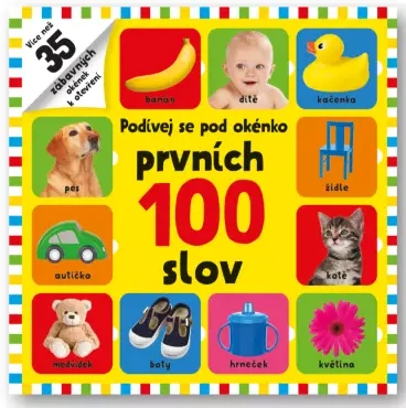 Prvních 100 slov - Podívej se pod okénko