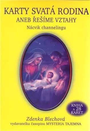 Karty Svatá rodina aneb řešíme vztahy (kniha + 28 karet) - Zdenka Blechová