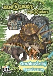 Dinosaurier - Malbuchbuch