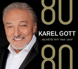 CD Karel Gott - 80/80 largest hits 1964 - 2019