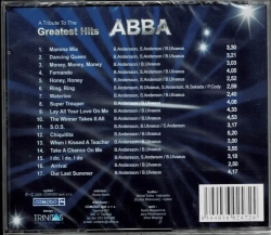 CD ABBA – Greatest Hits ( cover)