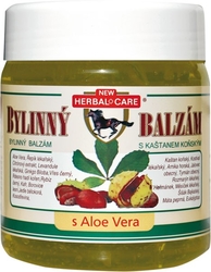 Herbal balm with horse chestnut WITH ALOE VERA 500ml
