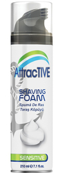 Піна для гоління AttracTIVE 210 мл - Sensitive