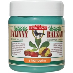 Herbal balm with horse chestnut 500 ml with hemp