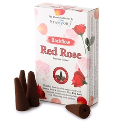 Backflow Stamford Scent Cones - Red Rose