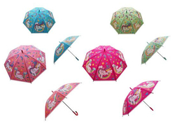 Regenschirm Einhorn 66cm schießender Farbmix