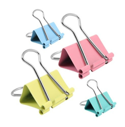 Clip Binder colored 25 mm