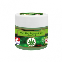 Konopný gel Cannabis 150 ml chladivý