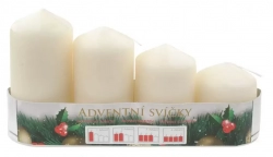 Advent candle cream