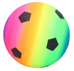 Lopta gumová futbalová 22 cm