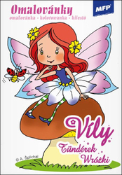 Coloring pages A5 Fairies