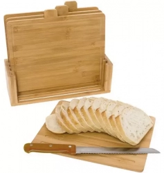 Set of 4 bamboo cutting boards