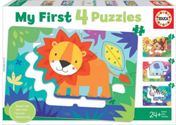 My first puzzle animals from wilderness 4in1 (5.6,7,8 pieces)