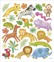 Children's Safari stickers
