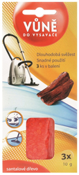 Scent for vacuum cleaner SANDAL WOOD 3 x 10 g