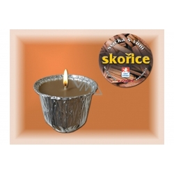 Scented candle "Ozone" cinnamon