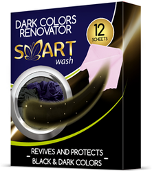 Серветки для прання Smart color проти знебарвлення чорної білизни 12 шт