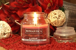 Scented candle Romance