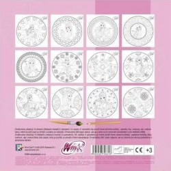 Winx Club Fashion Mandala - Coloring book