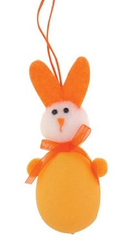 Orange hanging bunny