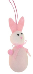 Bunny for hanging pink