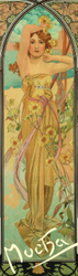 Tab Alfons Mucha - the splendor of the day