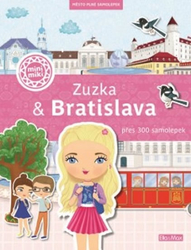 Zuzka та Bratislava - місто, повне наклейок